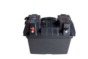 Hộp Pin Động Cơ 12V 24V Ổ Cắm Điện Năng Lượng Mặt Trời Ổ Cắm Điện Vôn Kế Có Đầu Sạc USB - Product Image 6