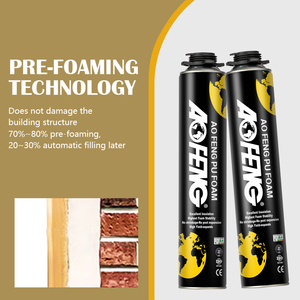 Oem Polyurethane bọt Sealant Superior độ cứng với đáng tin cậy không thấm nước tài sản xây dựng thành phần duy nhất PU bọt - Product Image 1
