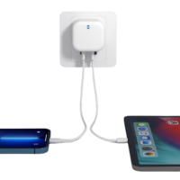 Câble de charge rapide intelligent Type-C PD 20W avec QC3.0 pour ordinateur portable, téléphone portable, appareil photo et écouteurs - Adaptateur USB compatible sans fil