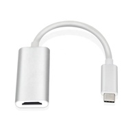 Câble convertisseur audio-vidéo 4K USB Type C vers HDTV pour Mac‑book, téléphone mobile, tablette, ordinateur et projecteur