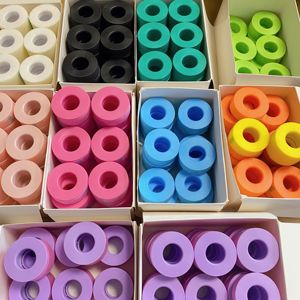 Pita Bulu Mata Warna-warni Biru Hitam Kustom Mikro Busa Hot Pink Pita Kulit Sensitif Gel Silikon untuk Ekstensi Bulu Mata - Product Image 2
