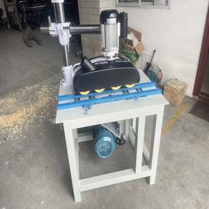 Défonceuse verticale automatique mono-axe pour le travail du bois, 4 roues, machine à fraiser le bois - Product Image 3