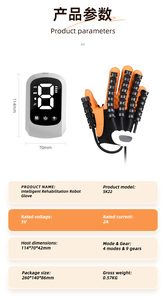 Robot de Rehabilitación de Manos para Accidente Cerebrovascular, Hemiplejia, Infarto <span class=keywords><strong>Cerebral</strong></span>, Equipo de Entrenamiento, Suministros de Terapia de Rehabilitación de Dedos - Product Image 6