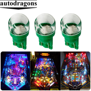 ADT ที่ลูกค้าชื่นชอบ Non Ghost 6.3 V # หลอดไฟ LED สีเขียวสำหรับเครื่องพินบอล รุ่น 555 T10 - Product Image 5