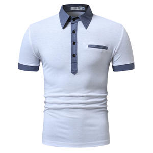 Tasarımcılar erkek moda düğmeleri artı boyutu erkek <span class=keywords><strong>Polo</strong></span> gömlekler özel Logo oyalamak yüksek kaliteli pamuk <span class=keywords><strong>Polo</strong></span> gömlek üreticisi - Product Image 4
