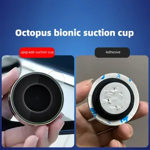 Xe hút cup gương chiếu hậu điểm mù phụ trợ nhỏ Gương tròn không thấm nước gương phụ trợ - Product Image 3