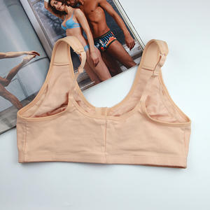 Geniş kayış Busty cep sutyen ön kapatma büyük meme Minimizer ameliyat sonrası yumuşak mastektomi sütyen - Product Image 2