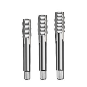 Jeu de tarauds à main en acier M3-M24, outil tout-en-un essentiel pour le filetage, le taraudage et le perçage, pour l'ouverture de filetages - Product Image 1