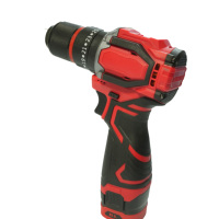 Perceuse sans fil professionnelle 16V sans balais, couple de 45 Nm, batterie 1,5 Ah, 0-1250 tr/min, 2 vitesses, OEM, 2 batteries, chargeur