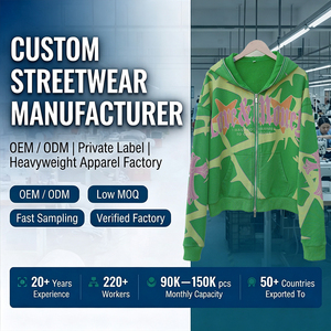 Felpe con Cappuccio Personalizzate Huili OEM con Stampa Serigrafica, Vestibilità Oversize per Uomo, Zip Integrale, Streetwear in Spugna Francese, Produzione di Fabbrica - Product Image 1