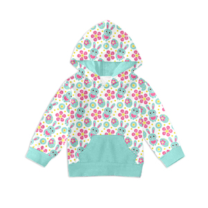 T-shirt Raglan Enfant Personnalisé en Soie de Lait avec Imprimé Mignon, Hauts à Capuche à Volants pour Garçons et Filles (OEM) - Product Image 4