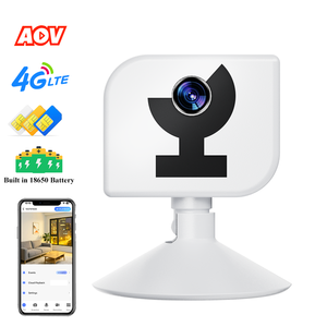 Cámara de Seguridad Interior 4G <span class=keywords><strong>V380</strong></span> <span class=keywords><strong>Pro</strong></span>, Grabación AOV 24/7, Alimentada por Batería, Visión Nocturna con Luz Negra, Doble Uso, Cámara <span class=keywords><strong>IP</strong></span> para el Hogar - Product Image 2