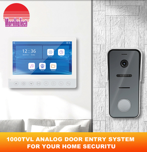 Sistema de Videoportero Analógico de 1000TVL para Apartamentos, Villas y Seguridad del <span class=keywords><strong>Hogar</strong></span> - Product Image 1
