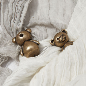 Kinderzimmer Bronze-Knöpfe Massiver Messing Schranktürgriffe Moderne Luxus-Küchen-Kommode Kleiderschrank Schubladengriffe - Product Image 2