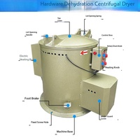 Sécheur centrifuge commercial pour copeaux métalliques, pour la récupération de fluides de coupe