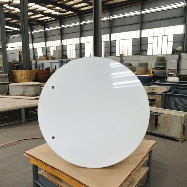 2026 Glossy White Aluminum Round Sublimation Blank Disc Sign Board for Custom Home & Office Wall Decor and Gift Projects