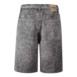 <span class=keywords><strong>Jeans</strong></span> alti personalizzati da uomo in strass Y2K <span class=keywords><strong>larghi</strong></span> e <span class=keywords><strong>lunghi</strong></span> Jorts neri oversize lavati consumati <span class=keywords><strong>Jeans</strong></span> <span class=keywords><strong>Jeans</strong></span> <span class=keywords><strong>Jeans</strong></span> per uomo - Product Image 1