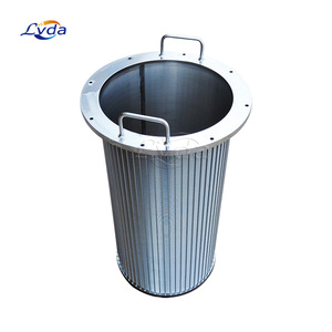 ตัวกรองหน้าจอลวดลิ่มท่อจอห์นสันเชื่อมสแตนเลส - Product Image 1