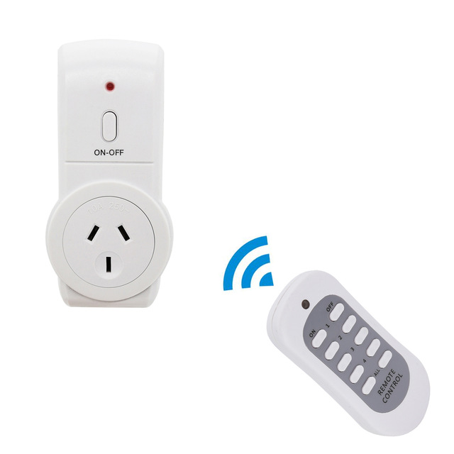 Plug Intelligent Wireless Remote Control Socket the Kitchen Household Socket the Wireless Remote Control Socket