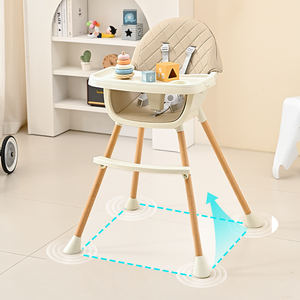 <span class=keywords><strong>Chaise</strong></span> <span class=keywords><strong>haute</strong></span> 2-en-1 pour enfants 2026 en promotion avec <span class=keywords><strong>coussin</strong></span> moelleux pour l'alimentation des bébés - Product Image 2