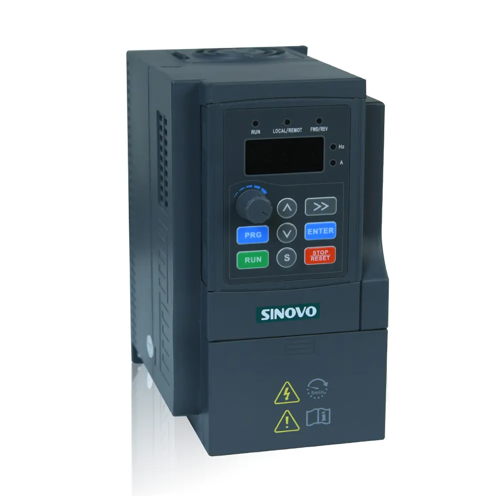 SINOVO VFD 0.75kw igbt frequency inverter