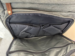 Sac à langer multifonctionnel, imperméable, pratique pour les voyages, unisexe, avec étui pour sucette pour bébés - échantillon gratuit - Product Image 6