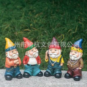 Elf Figurine Set Outdoor Garden Decor Synthetic Resin <b>Dolls</b> For Living Room Balcony Courtyard Gift - Product Image 3