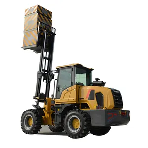 Traktor dipasang truk Cina Forklift Multi arah dengan mesin Forklift penyapu lampiran