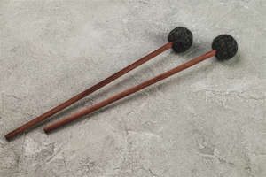 Nuovo tamburo lingua in acciaio mazze morbide testa di lana mazze a percussione bastoncini per tamburo lingua xilofono Glockenspiel <span class=keywords><strong>Woodblock</strong></span> - Product Image 6