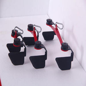 Accessoire de fitness en acier métallique : Barre de triceps et poignées d'entraînement de force pour câble de musculation dorsal - Product Image 6