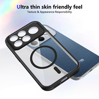 Funda magnética a prueba de golpes para Xiaomi Poco F8 Ultra/F7 Ultra/F7 Pro/x7 Pro/M8 Pro, cubierta trasera mate translúcida