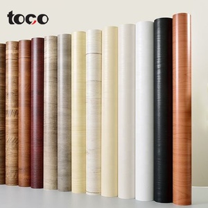 Metallic Decorative PVC Decoration Film Waterproof PVC Glitter Vinyl 3d Wood Grain <strong>Sheets</strong> <strong>Lamination</strong> - Product Image 6