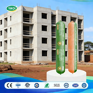 Scellant en silicone GP à faible teneur en COV, personnalisable en couleur, haute élasticité, durcissement rapide, pour béton, travaux du bois, carrelage et coulis - Product Image 1
