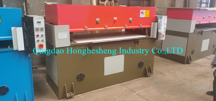 hydraulic sponge scouring pad cutting machine