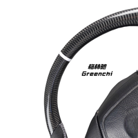 Volant en fibre de carbone pour BMW E46 M3, amélioration classique des performances intérieures, sans airbag