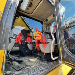 Excavadora de cadenas usada Komatsu PC200 de 20 toneladas, 95% de origen japonés, para construcción de infraestructuras industriales, en venta. - Product Image 3