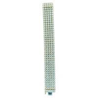 Harga Pabrik Asli Gelang Berlian 18K Alami Potongan Brilian Bersertifikat CMA Versi Lebar Mewah Berlian Penuh