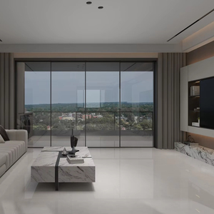 Carrelage en marbre carré 600x600 en gros, projet d'ingénierie, carrelage en porcelaine émaillé poli, carrelage de sol 60 x 60 - Product Image 1