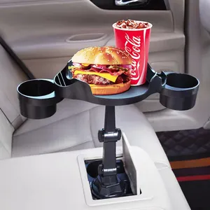 2023 Nieuwe 360 Graden Rotatie Verstelbare Auto Mount Cup Eten En Drinken Houder Afneembare Auto Telefoonhouder Met Expander