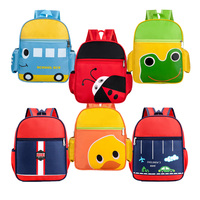 Grosir kustom Logo Mini ransel sekolah untuk 3-5 tahun TK & SD kartun lucu fitur tahan air