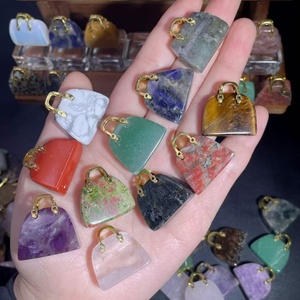 Nouvel Arrivage en Gros : <span class=keywords><strong>Sac</strong></span> à <span class=keywords><strong>Main</strong></span> en Matériaux Mixtes, Artisanat de Guérison Coloré, <span class=keywords><strong>Sac</strong></span> en Cristal pour la Décoration - Product Image 3