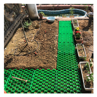 Hauteur 50mm plateau plat haute qualité hdpe herbe grille finisseur