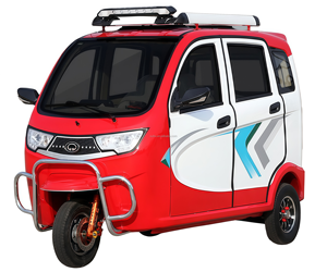Mini Triciclo Elettrico a Quattro <span class=keywords><strong>Ruote</strong></span> 1000W 60V Motore Carrozzeria Chiusa Capacità di Carico 200kg Alluminio Ferro - Product Image 5