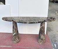 Table console d'entrée mobile en marbre naturel, design nordique, étagère murale de rangement, luxe léger, écologique, pour salon et maison