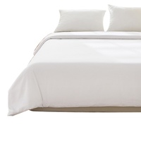 Parure de draps brossés unis 105 GSM, vente en gros d'usine, plusieurs options de couleurs, linge de lit domestique, ensemble 4 pièces