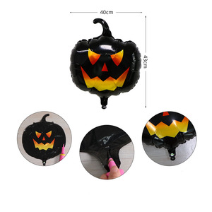 Decorazione del Layout della scena del Festival fantasma transfrontaliero del palloncino a forma di strega della zucca di Halloween 2025 per feste nuove forniture per feste - Product Image 5