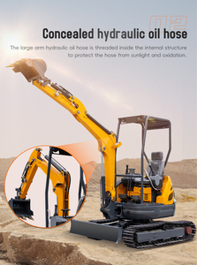 Envío Gratis: Excavadora Mini de 2 Toneladas con Motor Kubota EPA para Granja, con Cabina Opcional y Cazo de Cambio Rápido - Product Image 2