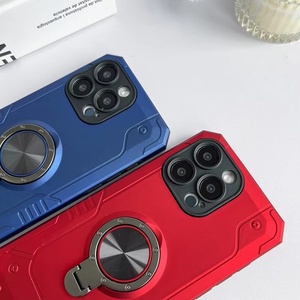 เคสโทรศัพท์กันกระแทก2 in 1, เคสโทรศัพท์กันกระแทกสำหรับ <span class=keywords><strong>OPPO</strong></span> A3 Pro A3 A3x A60 A80 A40ติดรถยนต์ฝาครอบที่ยึดห่วงแม่เหล็ก - Product Image 2