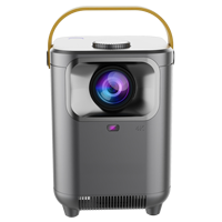 Projecteur portable d'extérieur BudPlus E1 avec résolution 720P, lampe LED 150 ANSI lumens, Android 11, décodage 4K, entrée H 713