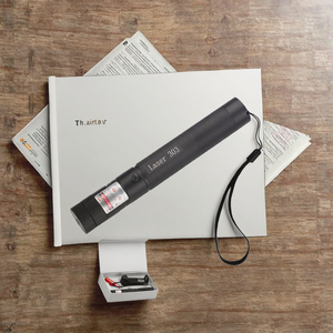 Xách tay chùm đơn có thể sạc lại 532nm ánh sáng màu xanh lá cây con trỏ laser sáng hiệu ứng đầy sao với pin 18650 - Product Image 3